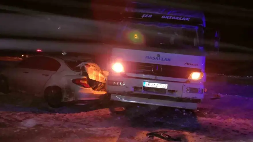 Ağrı’da İpek Geçidi bölgesinde iki ayrı kaza: 4 yaralı