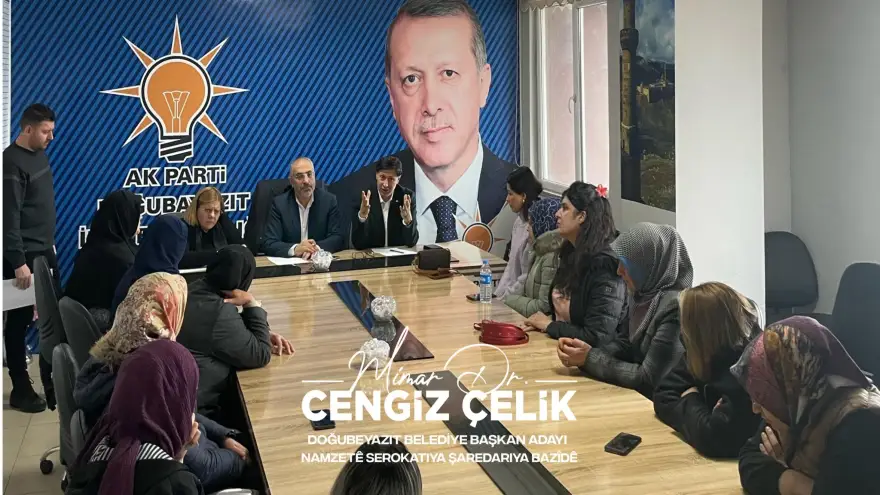 Doğubayazıt'ta seçim öncesi istişare toplantısı yapıldı