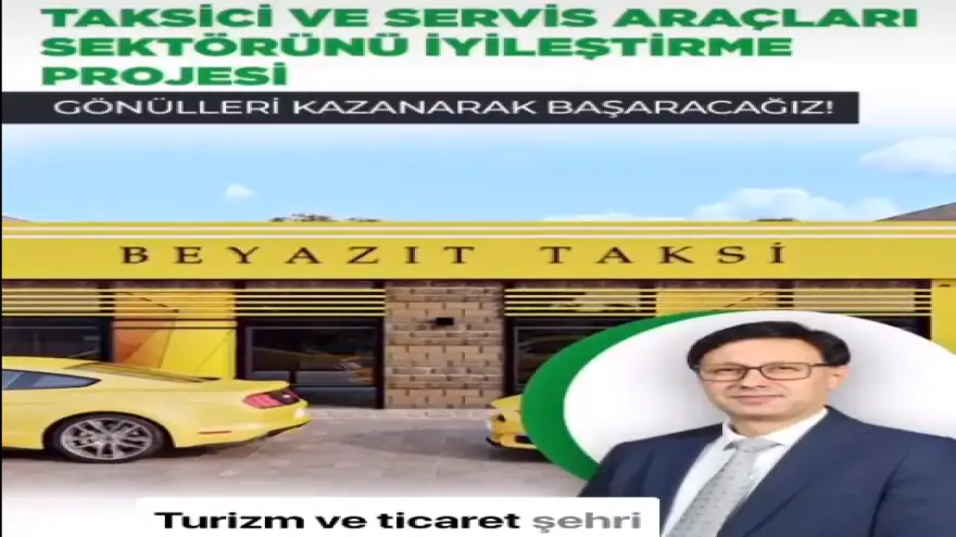 Başkan Adayı Dr.Cengiz Çelik'in Taksi ve Servis Araçları Projesi