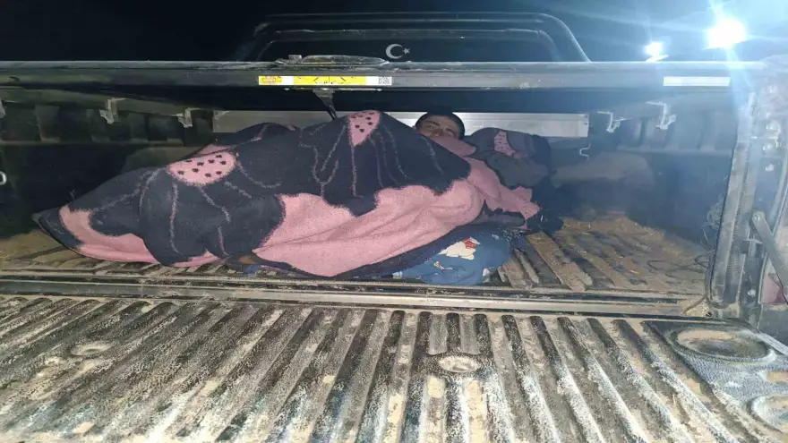 Ağrı’da 7 Afganistan uyruklu kaçak göçmen yakalandı