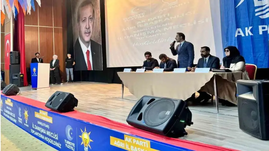 AK Parti Ağrı İl Başkanlığı "Genişletilmiş İl Danışma Meclisi Toplantısı" gerçekleştirildi