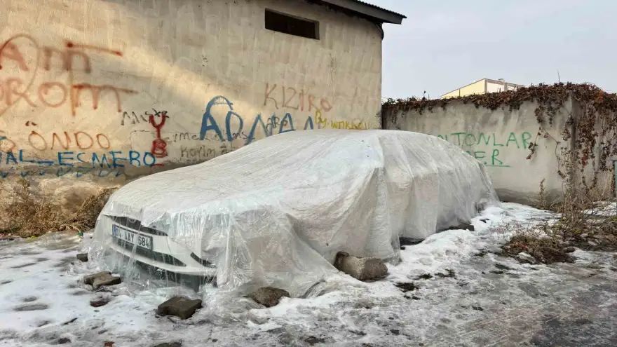 Ağrı’da dondurucu soğuklar etkisini sürdürüyor