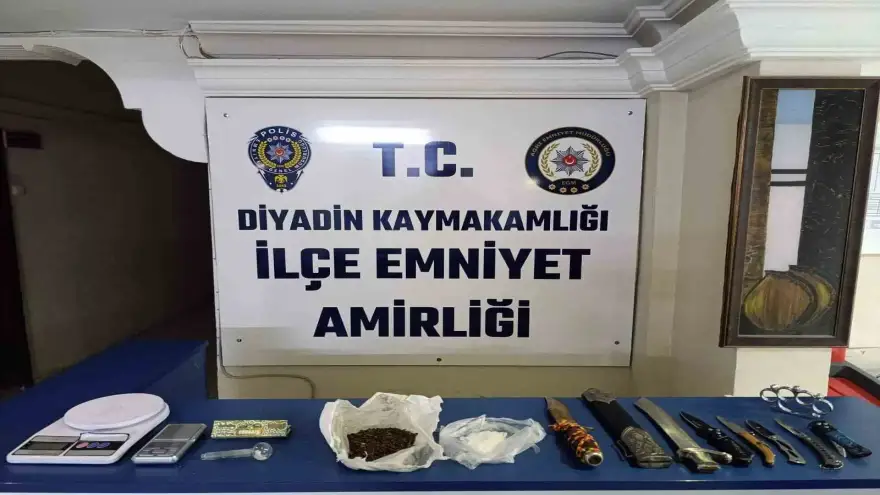 Ağrı’da uyuşturucu operasyonunda 1 kişi tutuklandı