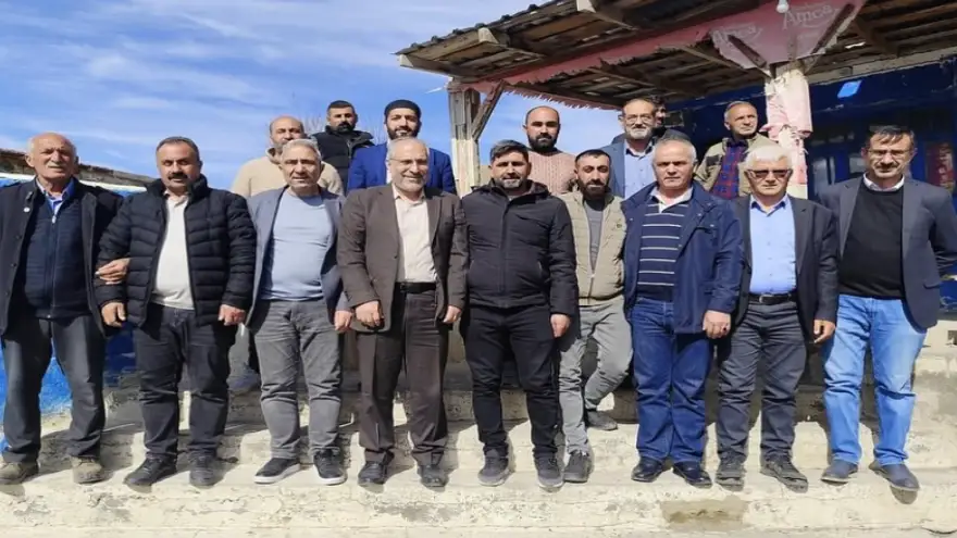 AK Parti Doğubayazıt İlçe Başkanı Sena Geçit ve Yönetimi Köyleri Ziyaret Etti