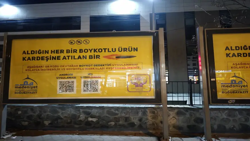 DOĞUBAYAZIT’TA BOYKOT FARKINDALIĞI
