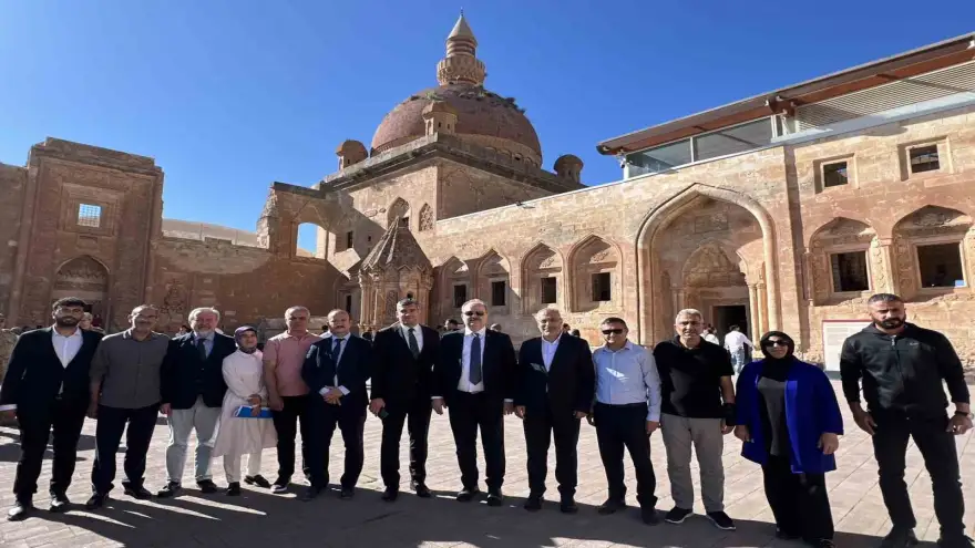 Kültür ve Turizm Bakan Yardımcısı Dr. Serdar Çam, Ağrı’da incelemelerde bulundu