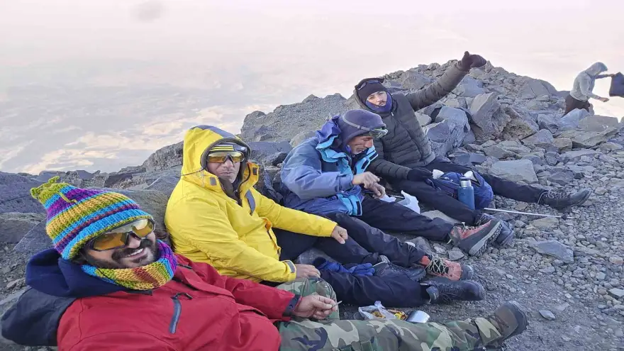 Ağrı Dağı’nda 4 günlük zirve yolculuğu