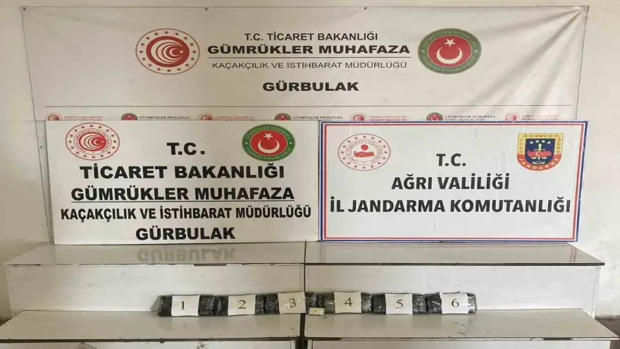 Doğubayazıt'ta tırın dorsesinde uyuşturucu ele geçirildi