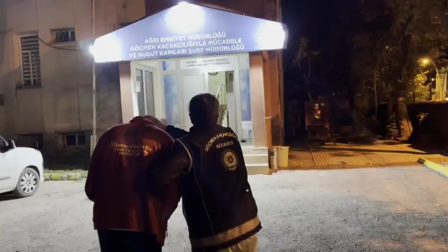 Ağrı’da düzensiz göçmenlere yönelik operasyonda 1 organizatör tutuklandı