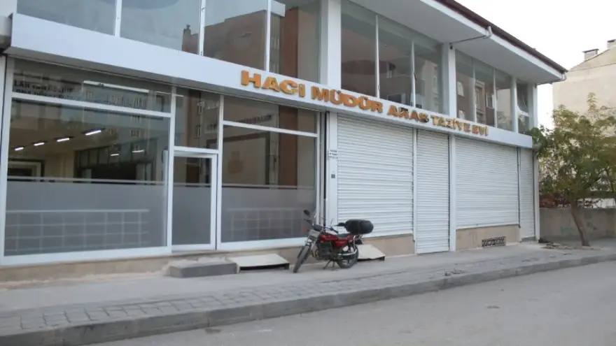 Hacı Müdür Aras Taziye Evi Yeniden Hizmette
