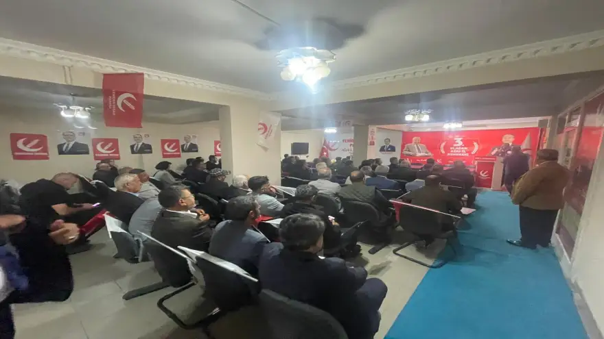 Yeniden Refah Partisi Ağrı 3. Olağan İl Kongresi Gerçekleşti