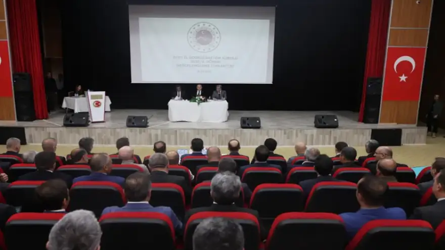 Ağrı'da Kamu Yatırımları İçin İl Planlama ve Koordinasyon Toplantısı Düzenlendi