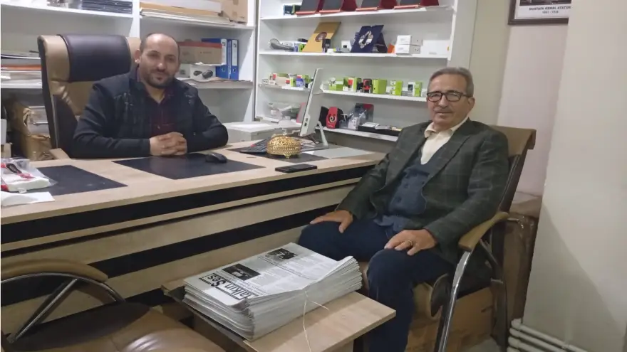Duayen Gazeteci Mehmet Koç gazetemizi  Ziyaret Etti: