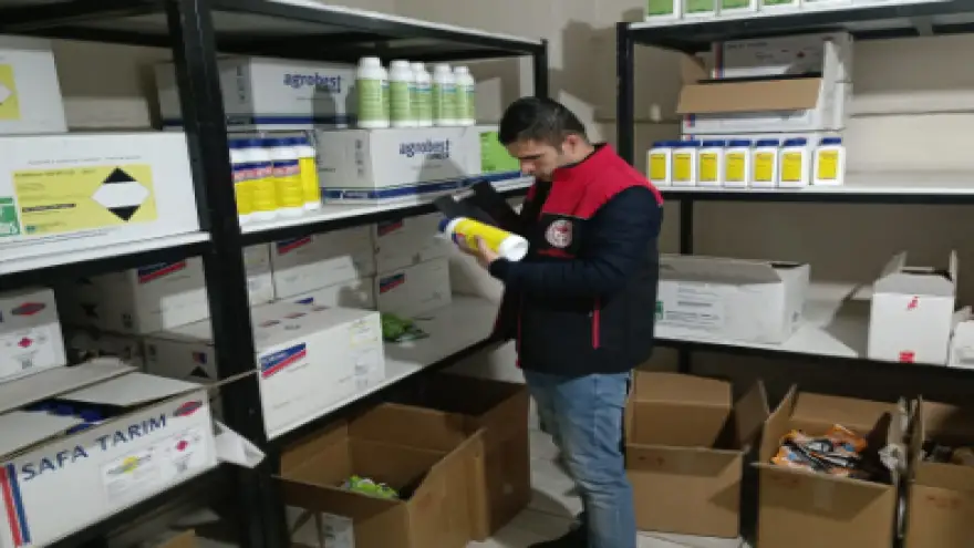 Ağrı'da Bitki Koruma Ürünleri (BKÜ) Bayilerine Kapsamlı Denetim