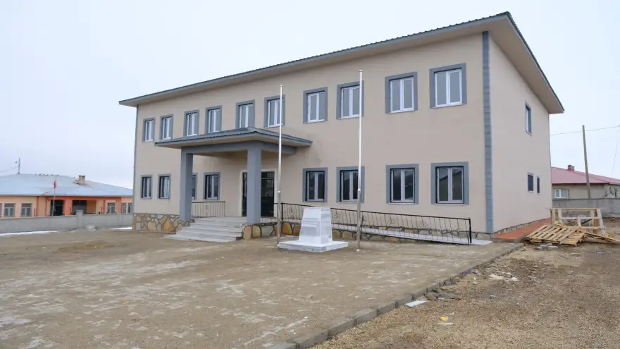 Ağrı’da köy öğrencileri için modern okul yapıldı