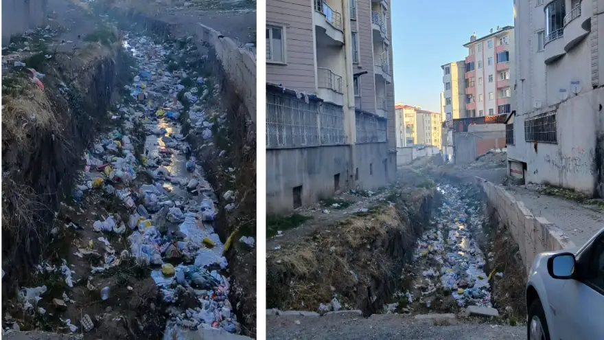 Doğubayazıt'ta Temizlenen Kanallar Yeniden Kirleniyor