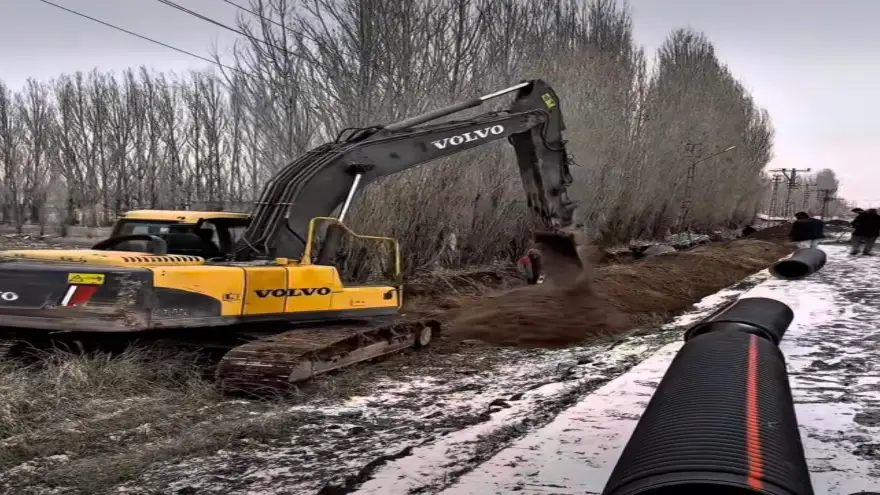 Patnos Belediyesi saha çalışmalarını sürdürüyor