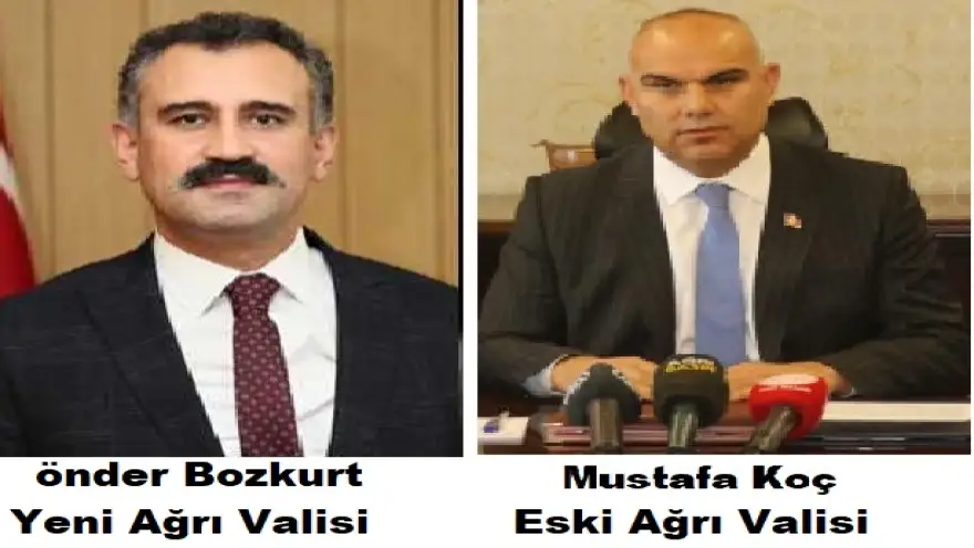 ​Ağrı Valiliğinde Görev Değişimi