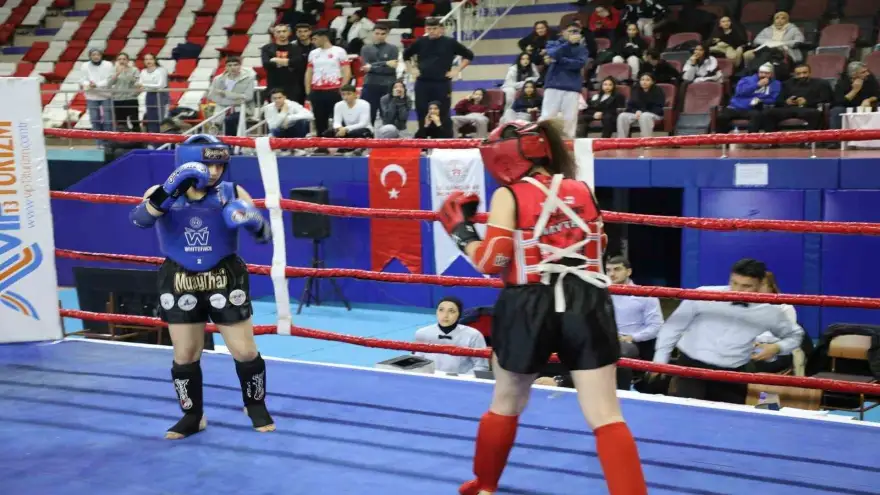 Ağrı’da muay thai rüzgarı esti