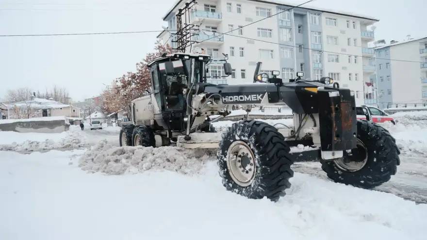 ​Ağrı Belediyesi’nden Kış Seferberliği