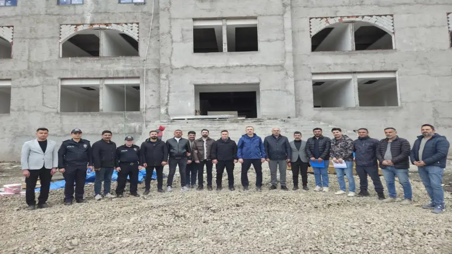 Vali Bozkurt;  "Yeni Emniyet Binasını Eylül’de Hizmete Girecek"