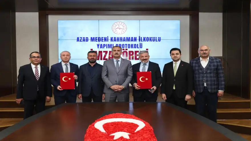Ağrı’da Yeni Bir İlkokul Daha Yükseliyor