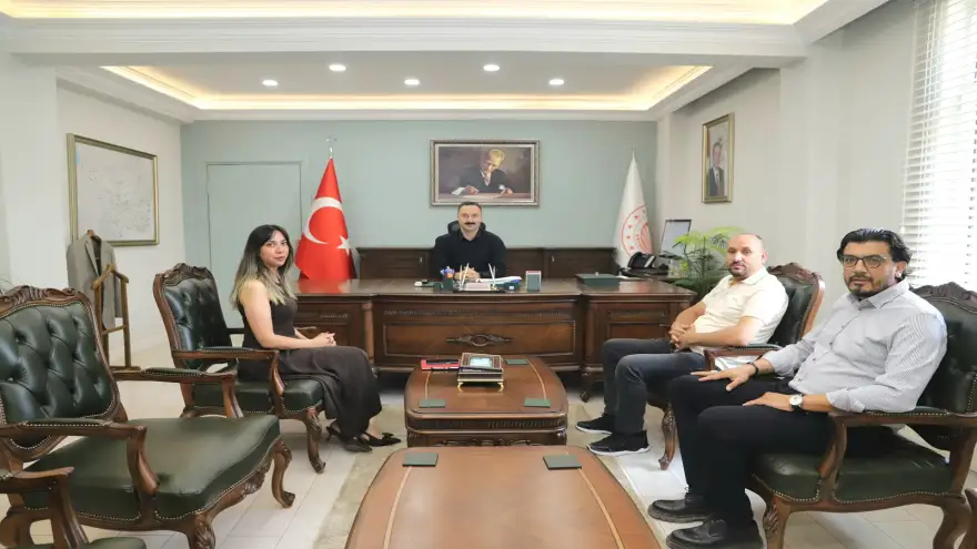 Kaymakam Mustafa Ayvat’a "Hayırlı Olsun" Ziyareti
