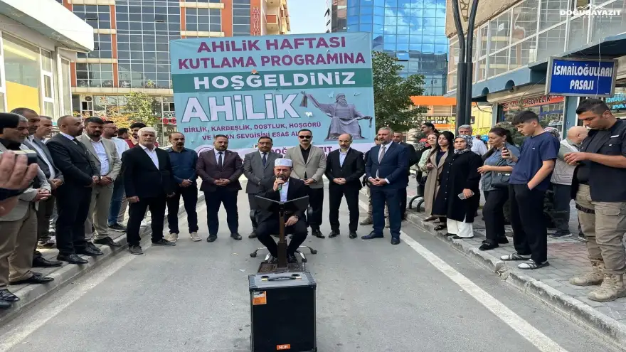 DOĞUBAYAZIT’TA BİR İLK: AHİLİK HAFTASI COŞKUYLA KUTLANDI