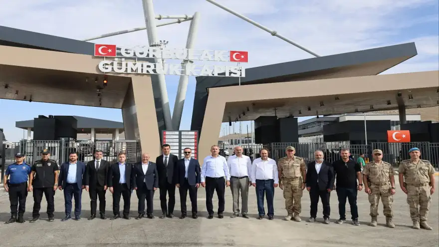 GÜRBULAK GÜMRÜK KAPISI’NDA KAVŞAK DÜZENLEME ÇALIŞMALARI YERİNDE İNCELENDİ