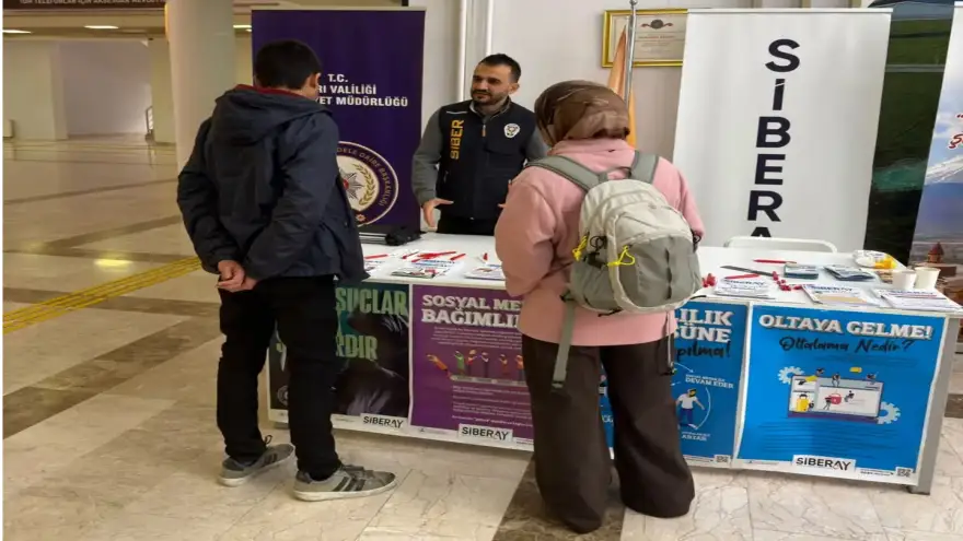 SİBERAY'dan Ağrı İbrahim Çeçen Üniversitesi Öğrencilerine Dijital Farkındalık Eğitimi