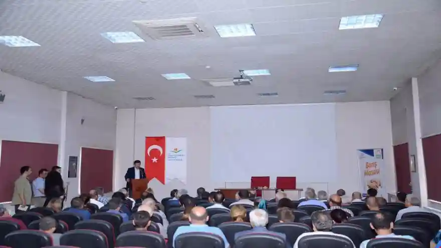 İMAR BARIŞI BİLGİLENDİRME TOPLANTISI DÜZENLENDİ
