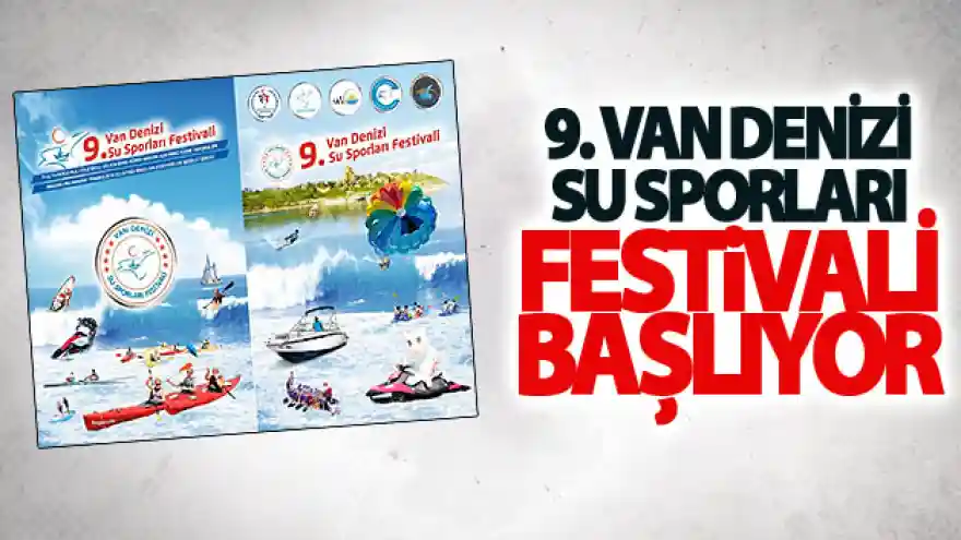 Van Denizi Su Sporları Festivali başlıyor
