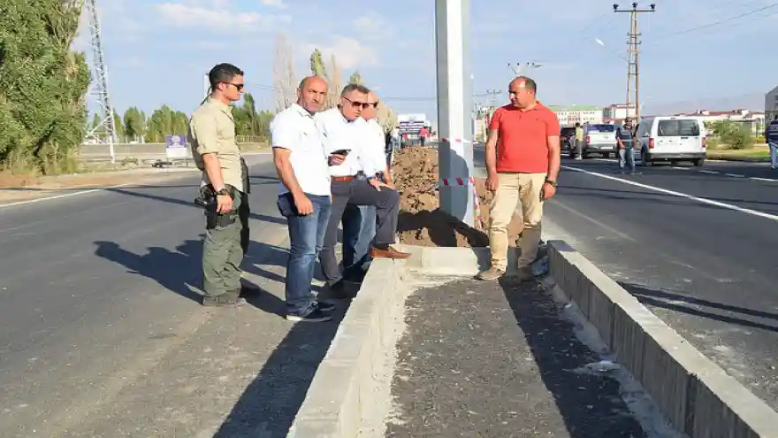 Ağrı Belediyesi tarafından Yeni Bulvar Hizmete Açıldı