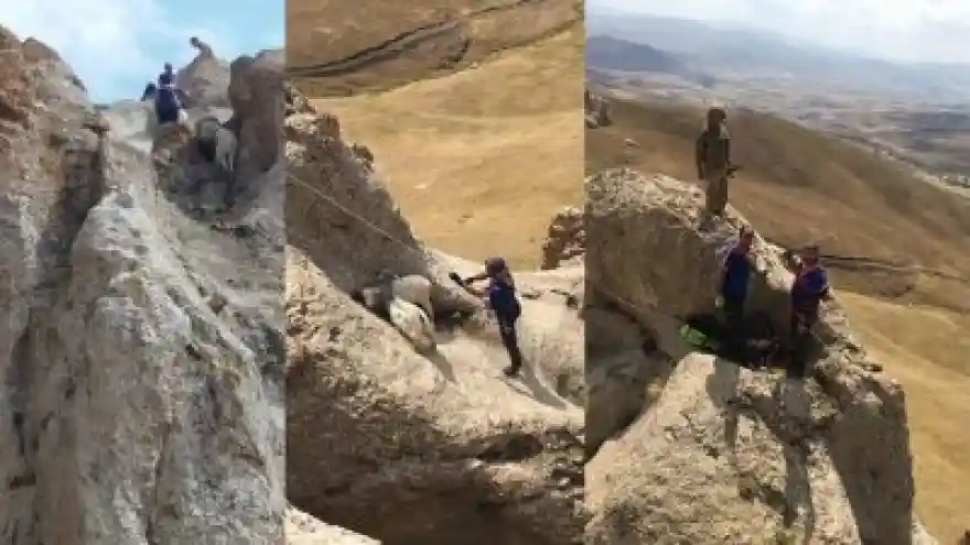 Film Gibi Keçi Kurtarma Operasyonu
