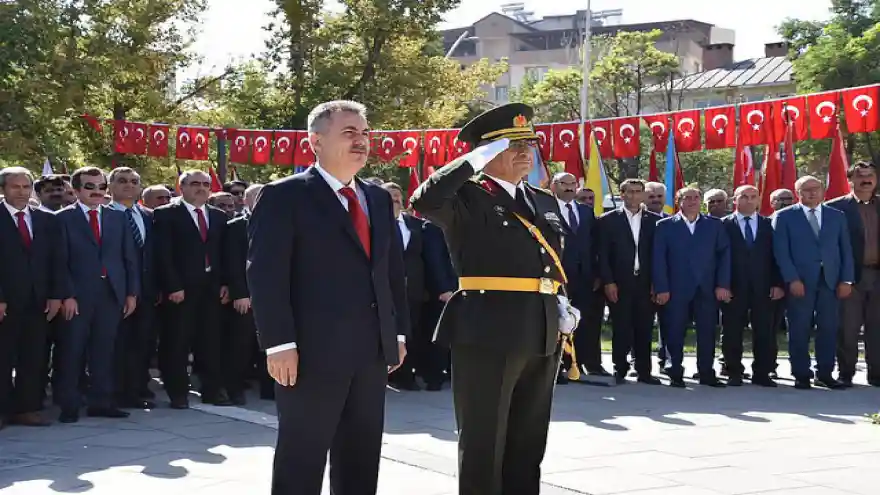 30 Ağustos Zafer Bayramı'nın 96. Yıl Dönümü Törenlerle Kutlandı
