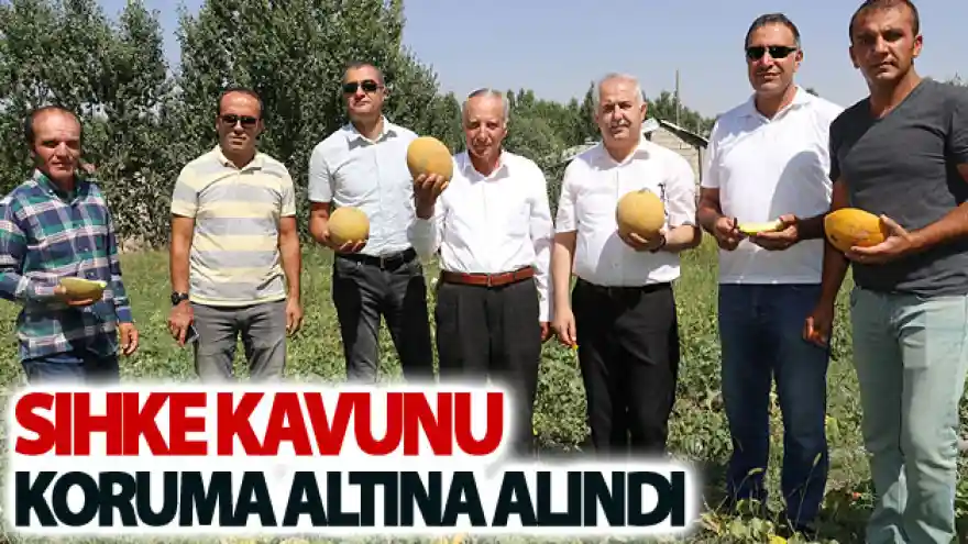 Sıhke Kavunu koruma altına alındı

