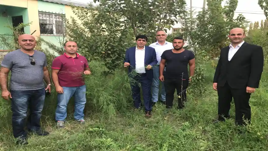 REKTÖR ALMA'DAN GENÇ ÇİFTÇİLERE ZİYARET