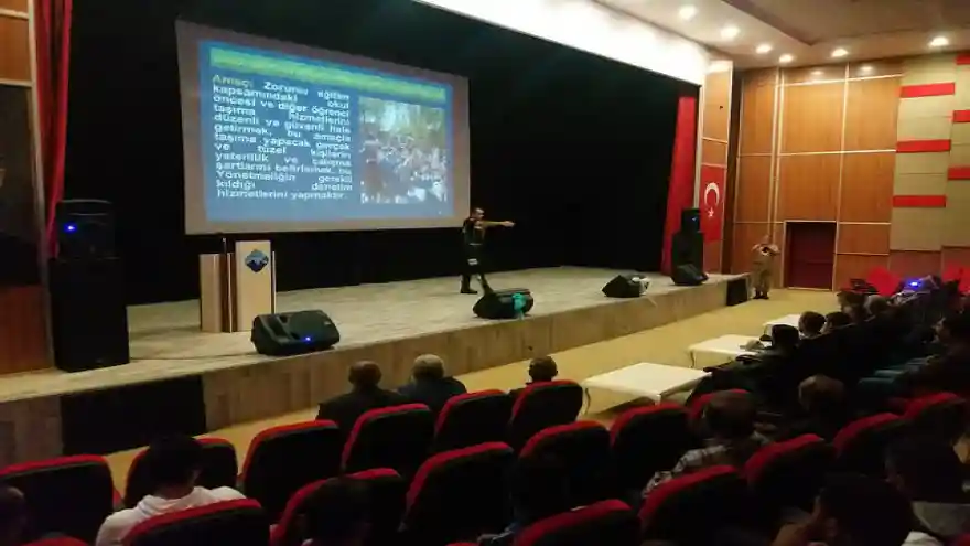 OKUL SERVİS ARACI ŞOFÖRLERİNE YÖNELİK DENETİM VE EĞİTİM