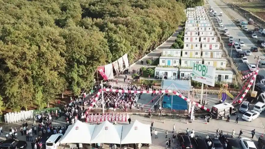 Bu evler hem hobi hem de afet evleri olarak kullanılacak
