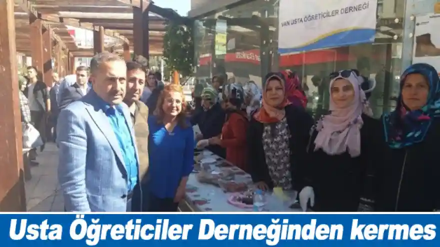 Usta Öğreticiler Derneğinden kermes
