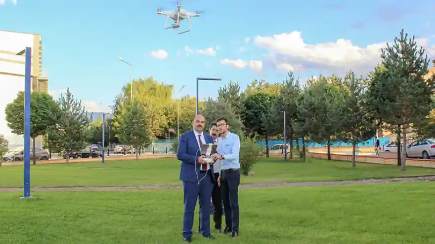 Belediyeye 'Drone Ekibi'
