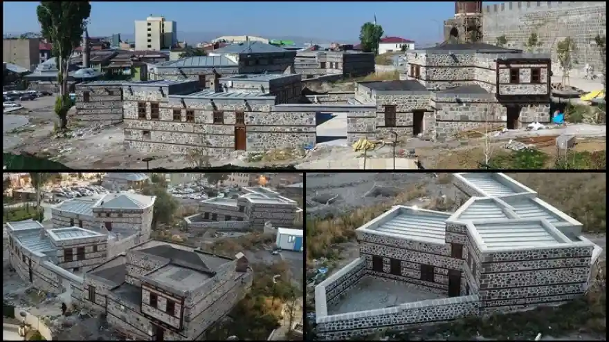 Tarihi Erzurum Evleri Restore Ediliyor
