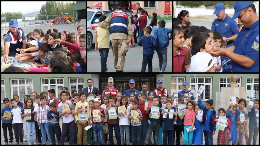 Jandarma İle Çocuklar Daha Güvende 
