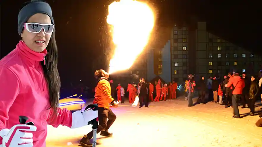 Kayak Tutkunları Erzurum'a
