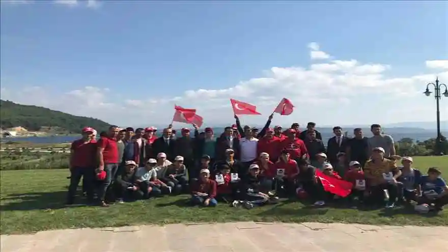 ÖĞRENCİLER ŞANLI TARİHİ GEZDİ
