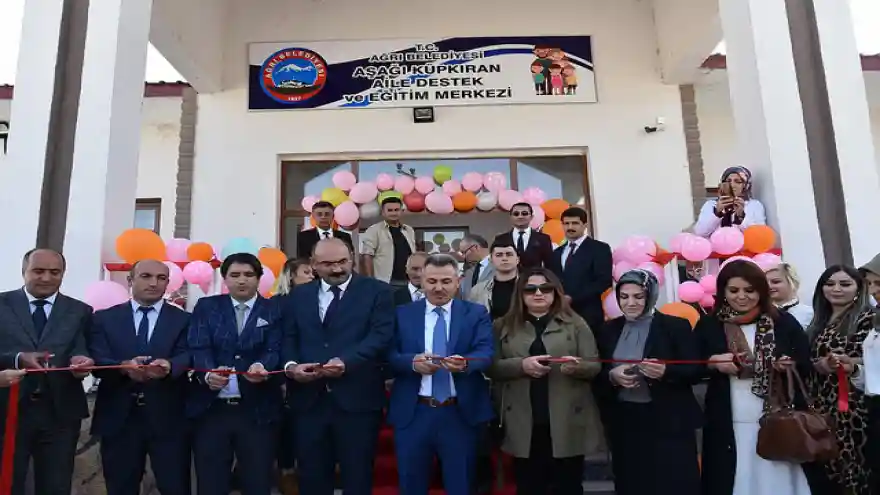 Aşağı Küpkıran Aile Destek ve Eğitim Merkezi Açıldı
