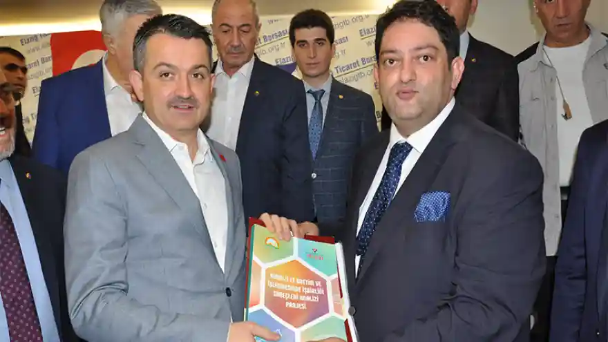 ETB Projeleri Pakdemirli'ye Sunuldu
