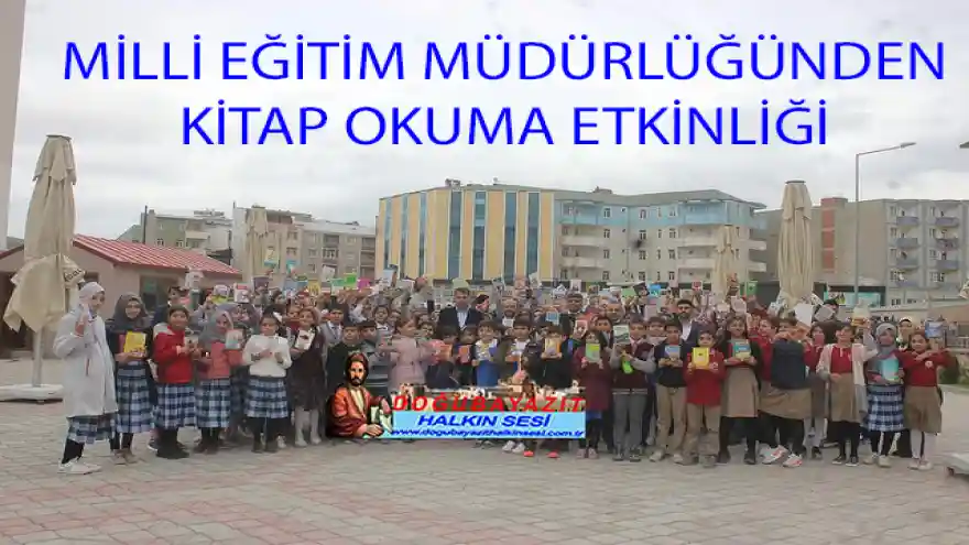 MİLLİ EĞİTİM MÜDÜRLÜĞÜNDEN KİTAP OKUMA ETKİNLİĞİ