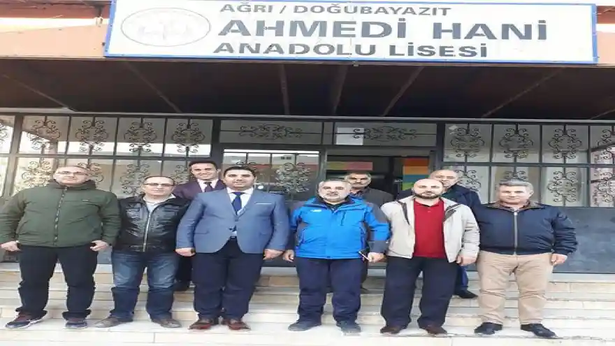 AHMEDİ HANİ ANADOLU LİSESİNDE YÖNETİM DEĞİŞİKLİĞİ