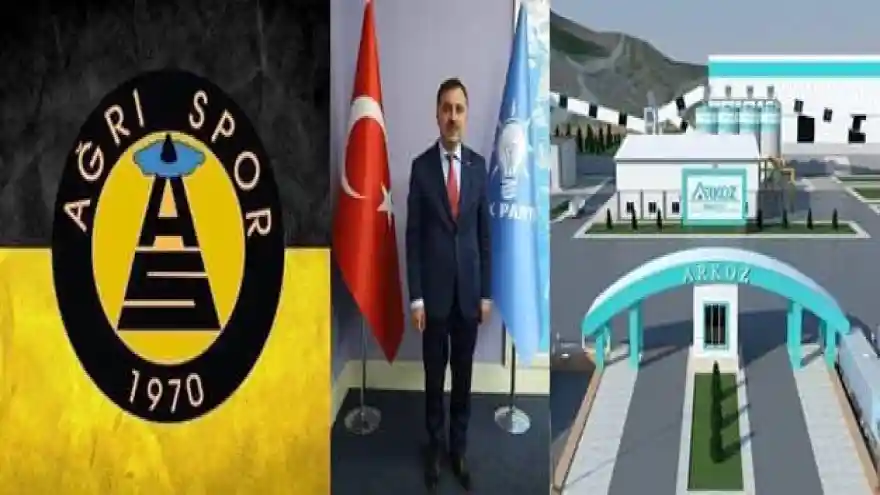 Abbas Aydın'nın Çabasıyla Ağrı 1970 Spor'a 100 Bin TL Destek